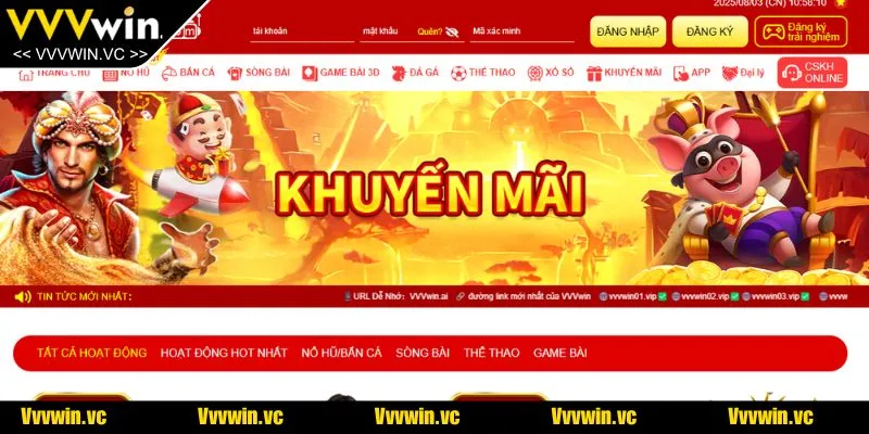 Đăng nhập VVVWIN nhanh chóng với 4 bước